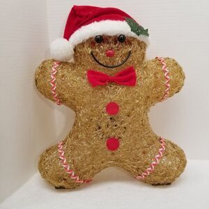 Gingerbread boy 17" light up changes colors American Home Classics (WORKS)